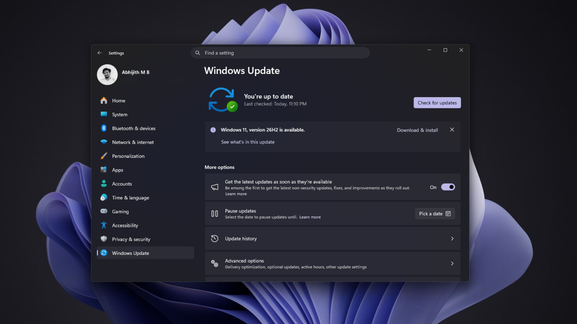Windows 11 version 26H2 available for download