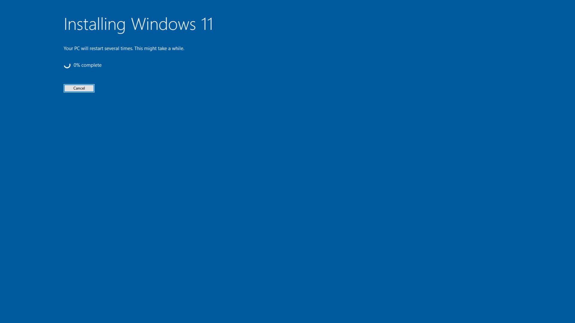 Windows 11 installing after hardware requirements were bypassed with Rufus