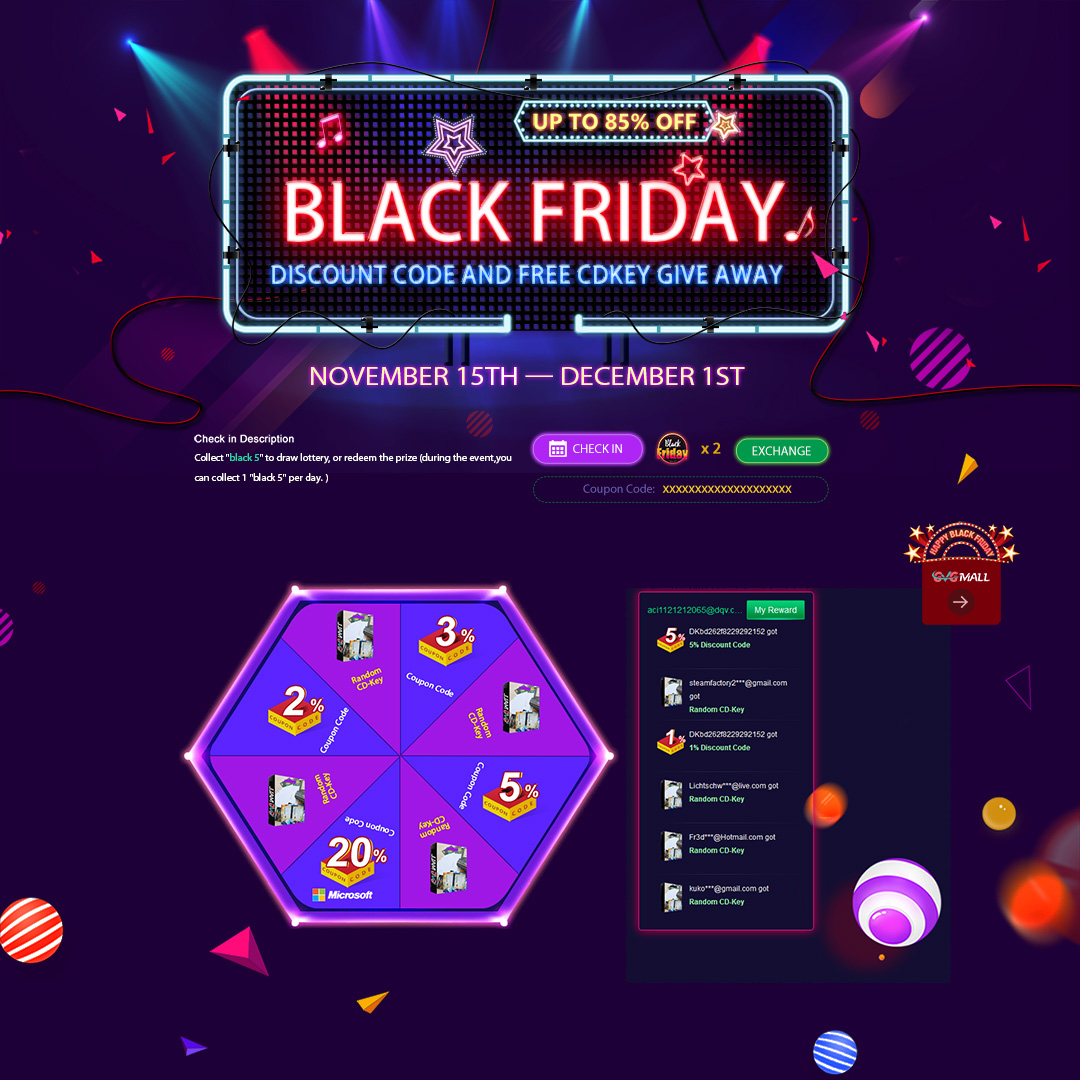 GVGMall Black Friday 2018 Sepcial Announcement!
