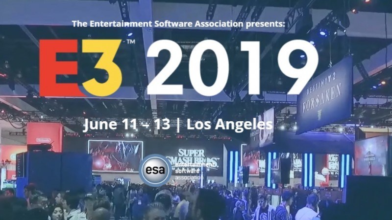E3 2019 Schedule before the exhibition.