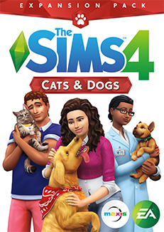 Cheap Origin Games  The Sims 4 Cats And Dogs DLC Origin CD Key Global