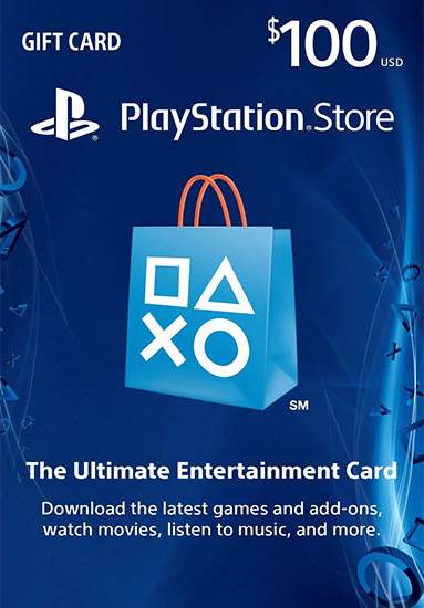 Cheap Gift Cards  Play Station Network 100 USD