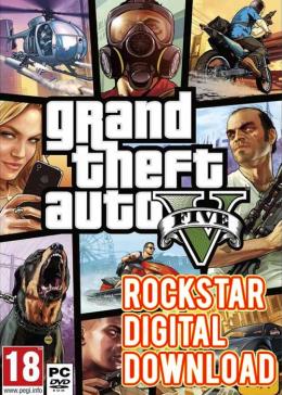 Cheap Grand Theft Auto V Grand Theft Auto V Rockstar Digital Download Key