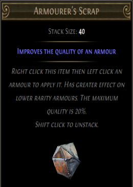 Cheap Path Of Exile (Global) PC Crucible S Armourer's Scrap-500