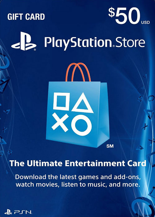 Cheap Gift Cards  PlayStation Network 50 USD