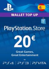 Cheap Gift Cards Play Station Network 20 EUR ES/SPAIN