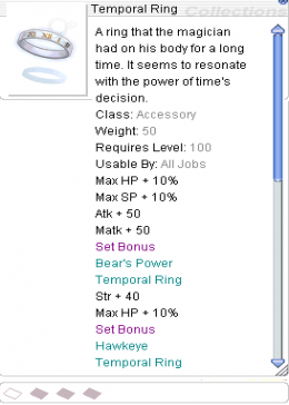 Cheap Ragnarok Online(US) Thor Temporal Ring