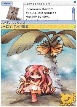 Cheap Ragnarok Online(US) Chaos Lady Tanee Card