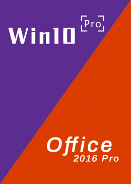 Cheap Software Windows10 PRO OEM + Office2016 Professional Plus Keys Pack