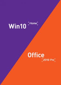 Cheap Software  Windows10 Home OEM + Office2019 Professional Plus Keys Pack