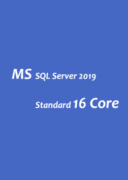 Cheap Software  MS SQL Server 2019 Standard 16 Core Key Global