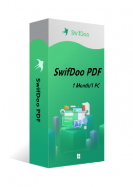 Cheap Software SwifDoo PDF Monthly Plan 1PC CD Key Global