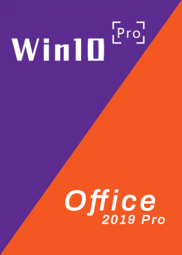 Cheap Software  Windows10 PRO OEM + Office2019 Professional Plus - Bundle