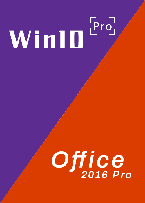 Cheap Software  Win10 PRO OEM + Office2016 Professional Plus - Bundle