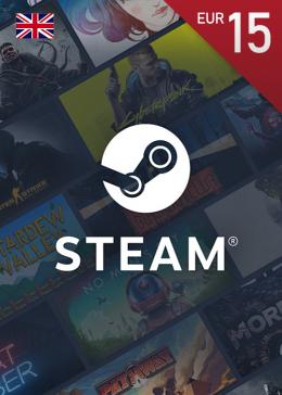 Steam Gift 15 EUR CD KEY EN