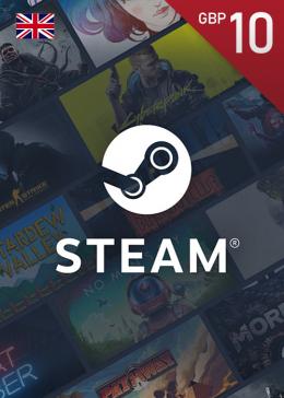 Steam Gift 10 GBP CD KEY EN