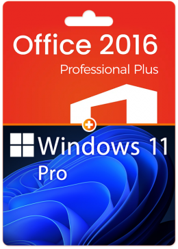 Cheap Software  MS Windows 11 Pro OEM+MS Office2016 Professional Plus CD Keys Pack