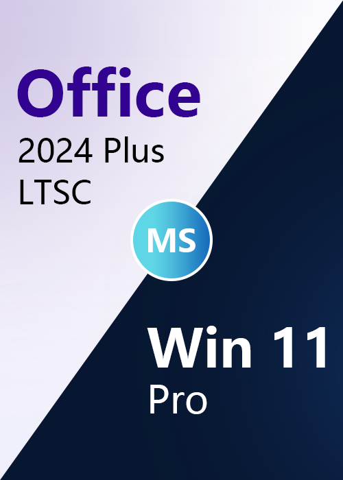 Cheap Software  MS Win 11 Pro OEM + MS Office2024 Professional PLus LTSC CD Key Pack