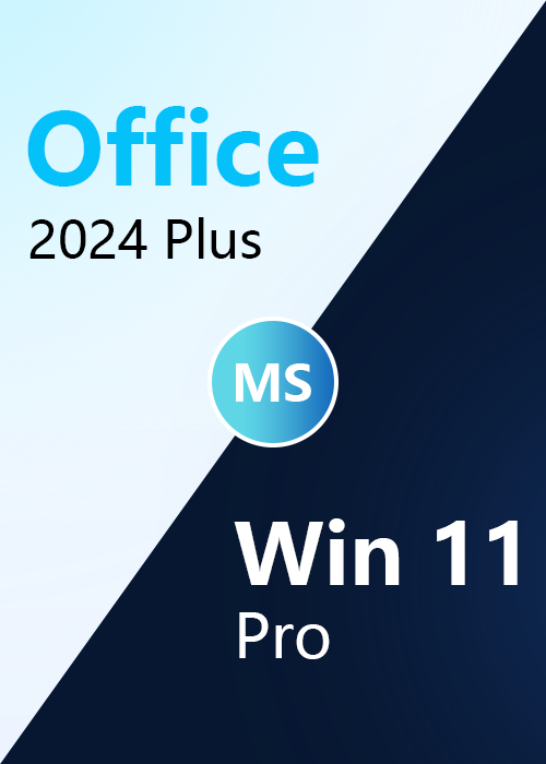 Cheap Software  MS Win 11 Pro OEM + MS Office2024 Professional Plus CD Key Pack