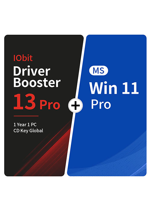 Cheap PC Games  IObit Driver Booster 13 Pro 1 Year 1 PC CD Key Global+MS Win 11 Pro  Pack