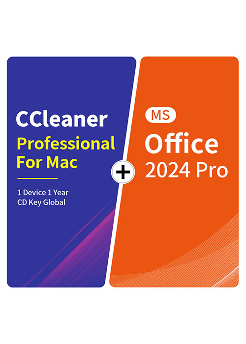 Cheap PC Games  CCleaner Professional For Mac 1 Device 1 Year CD Key Global+MS Office2024 Pro  Pack