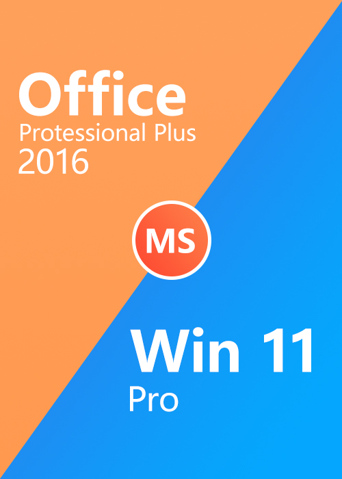 Cheap Software  Windows 11 Pro OEM+Office 2016 Pro Plus CD Key Pack