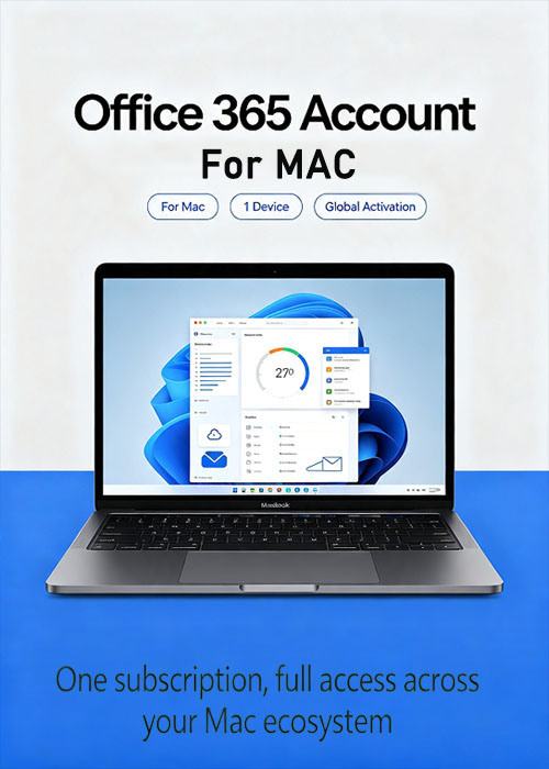MS Office365 Account Globle 1 Device For MAC, GVGMall Back To School Sale