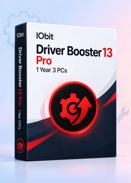 Cheap PC Games  IObit Driver Booster 13 Pro 1 Year 3 PCs CD Key Global