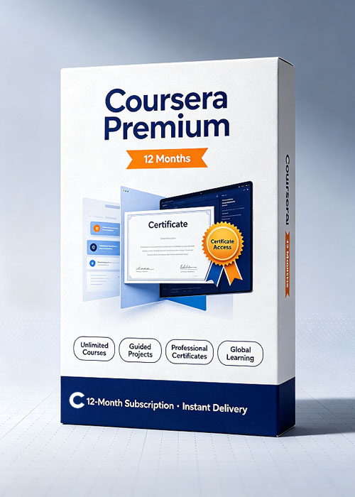 Coursera Premium 12 Months, GVGMall 