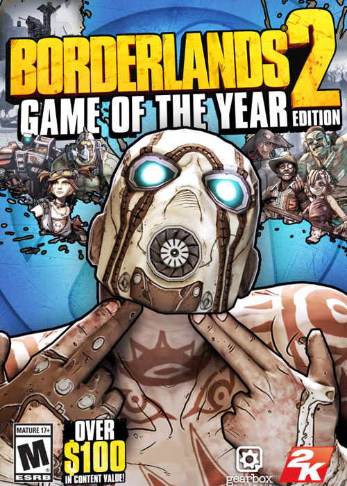 Cheap Steam Games  Borderlands 2 Game Of The Year Edition Steam CD Key