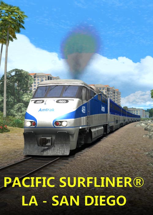 Cheap Steam Games  Train Simulator Pacific Surfliner LA San Diego Route Steam CD Key